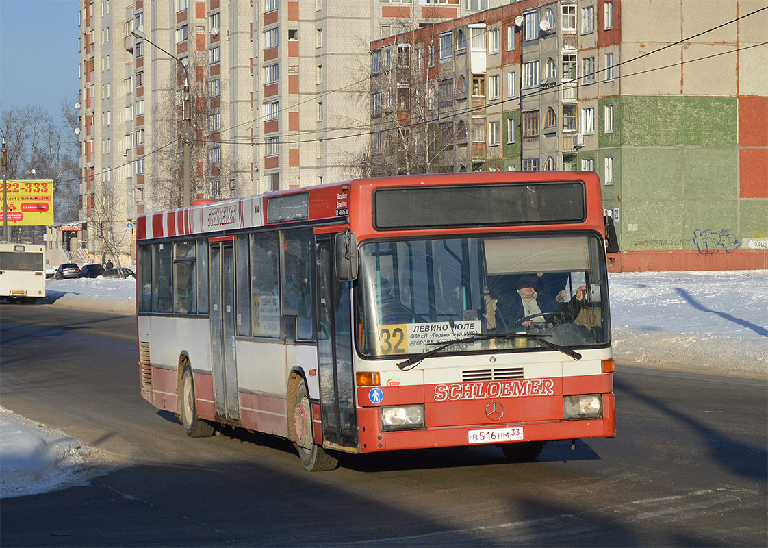 Vladimir region, Mercedes-Benz O405N2 № В 516 НМ 33