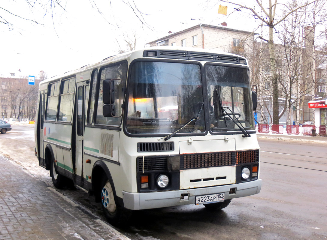 Нижегородская область, ПАЗ-32053 № В 223 АР 152