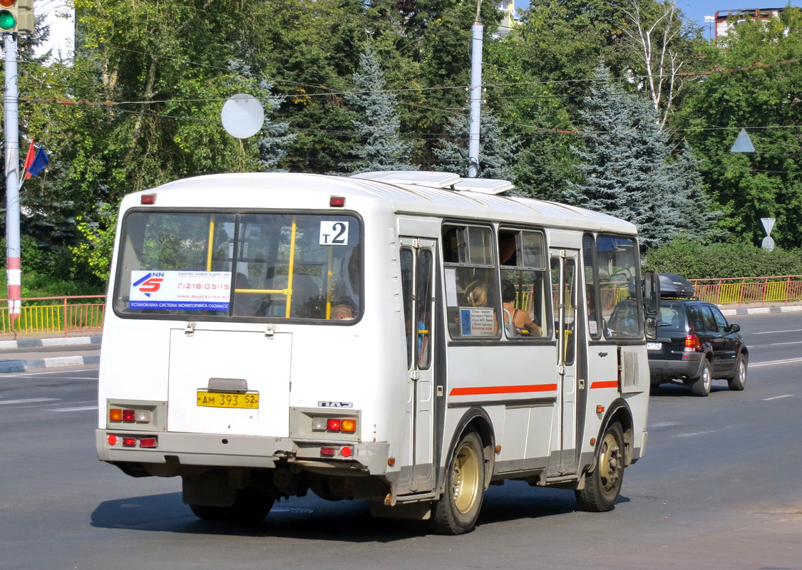 Нижегородская область, ПАЗ-32054 № АМ 393 52