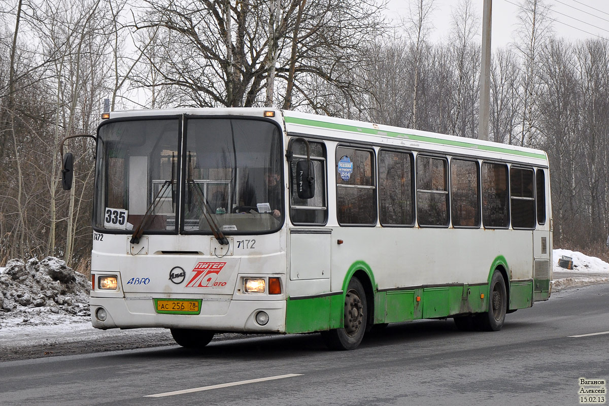 Санкт-Петербург, ЛиАЗ-5256.26 № 7172