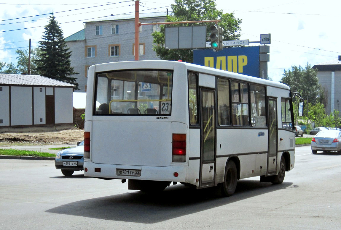 Алтайский край, ПАЗ-320402-05 № О 781 ТР 22