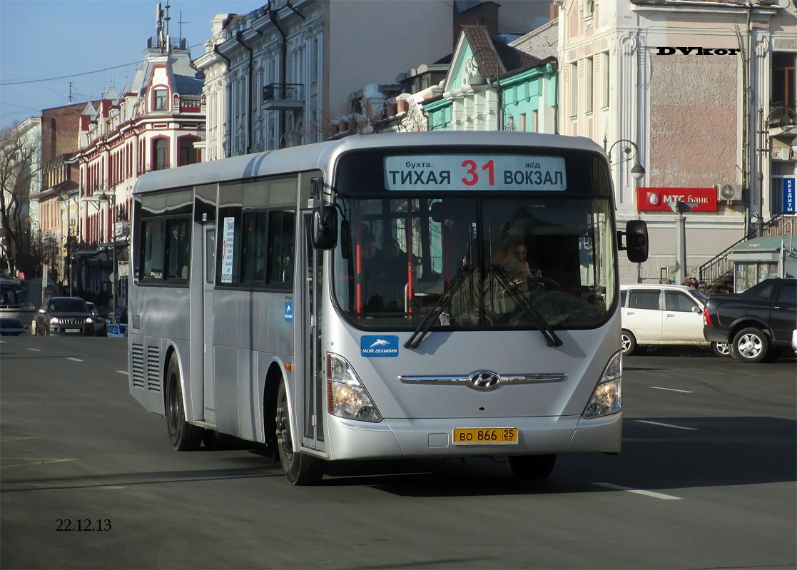 Приморский край, Hyundai New Super AeroCity 1F/L № ВО 866 25