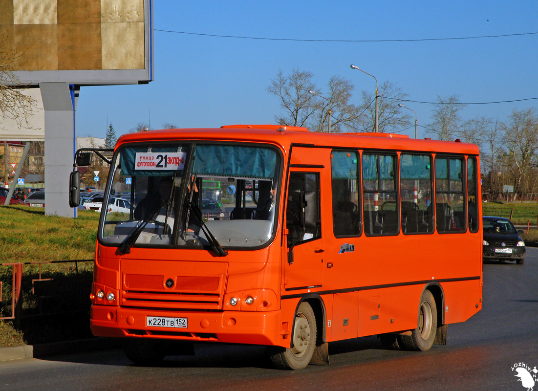 Нижегородская область, ПАЗ-320302-08 № К 228 ТВ 152