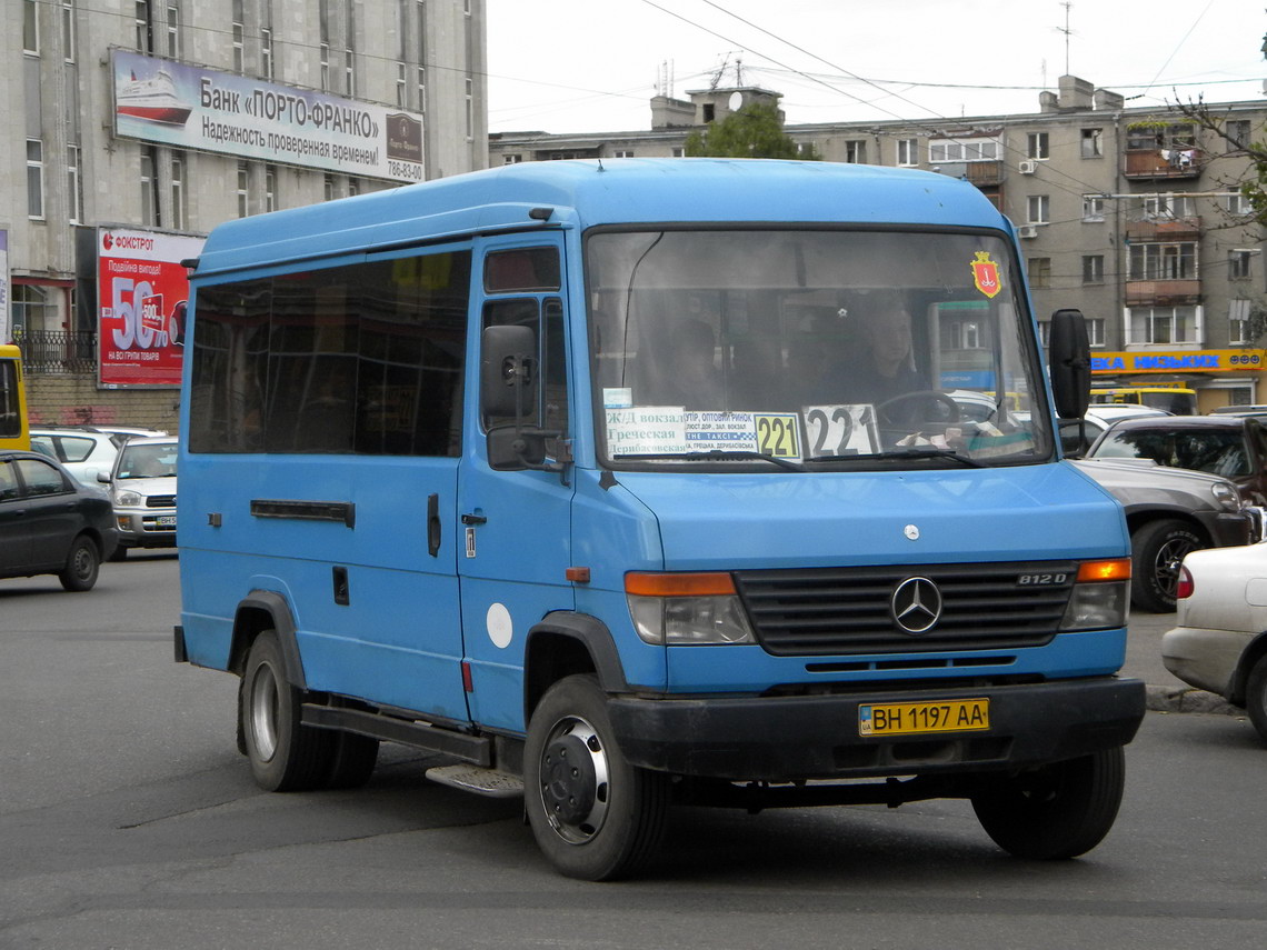 Одесская область, Mercedes-Benz Vario 812D № BH 1197 AA