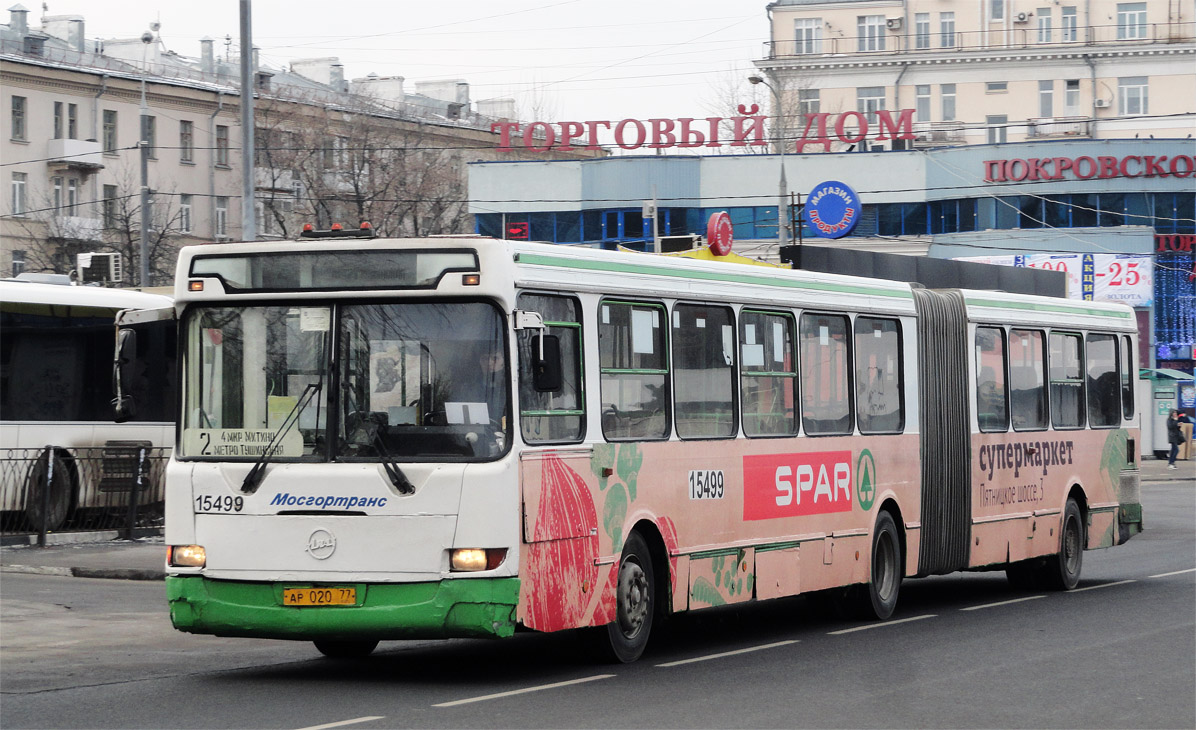 Москва, ЛиАЗ-6212.00 № 15499