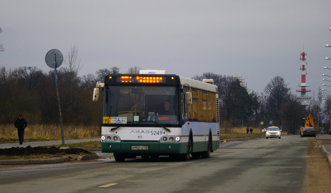 Sanktpēterburga, LiAZ-5292.60 № 5249