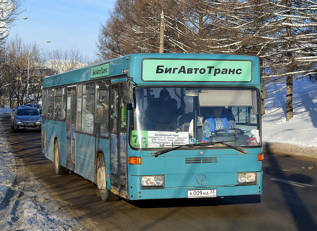 Vladimir region, Mercedes-Benz O405N2 № К 009 НА 33