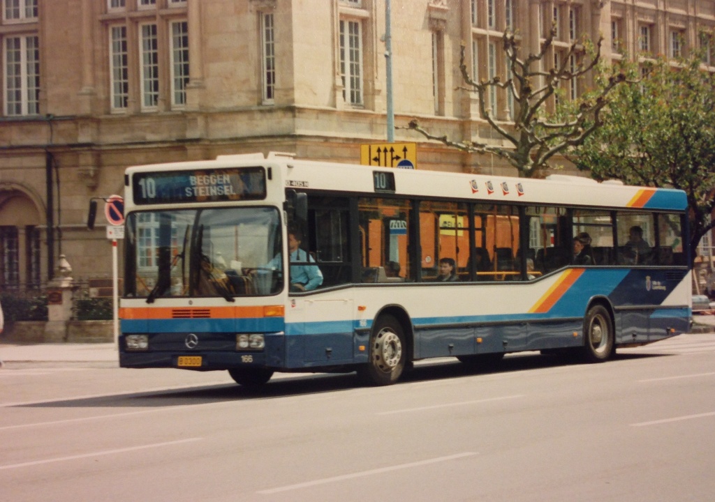 Люксембург, Mercedes-Benz O405N2 № 166