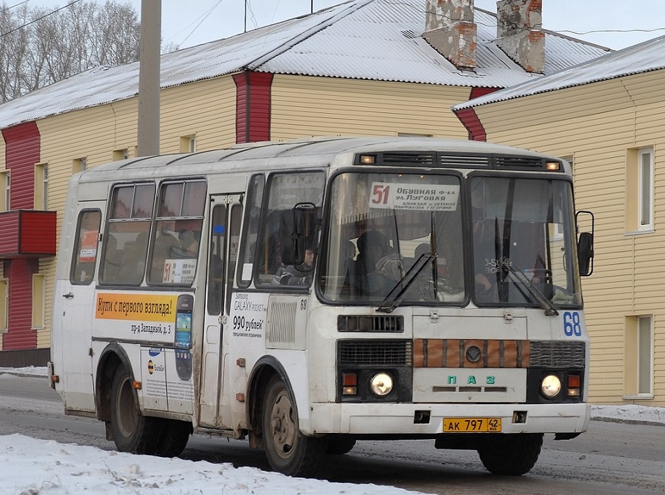 Кемеровская область - Кузбасс, ПАЗ-32053 № 68