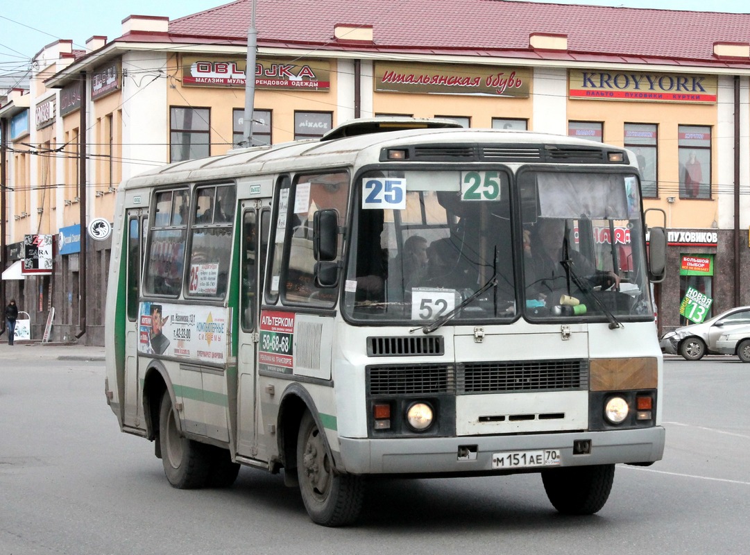 Томская область, ПАЗ-32054 № М 151 АЕ 70