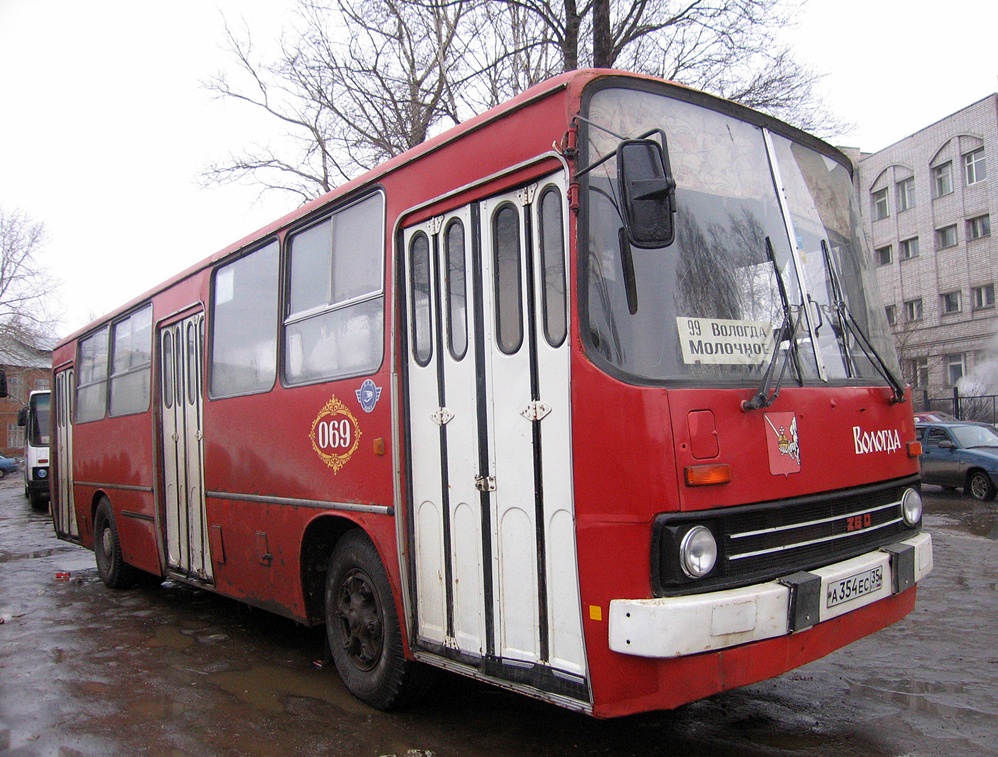 Вологодская область, Ikarus 260.04 № 069