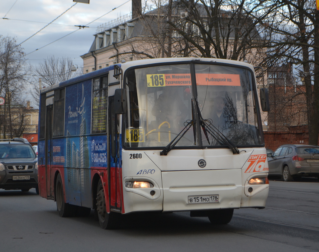 Санкт-Петербург, КАвЗ-4235-33 № 2600