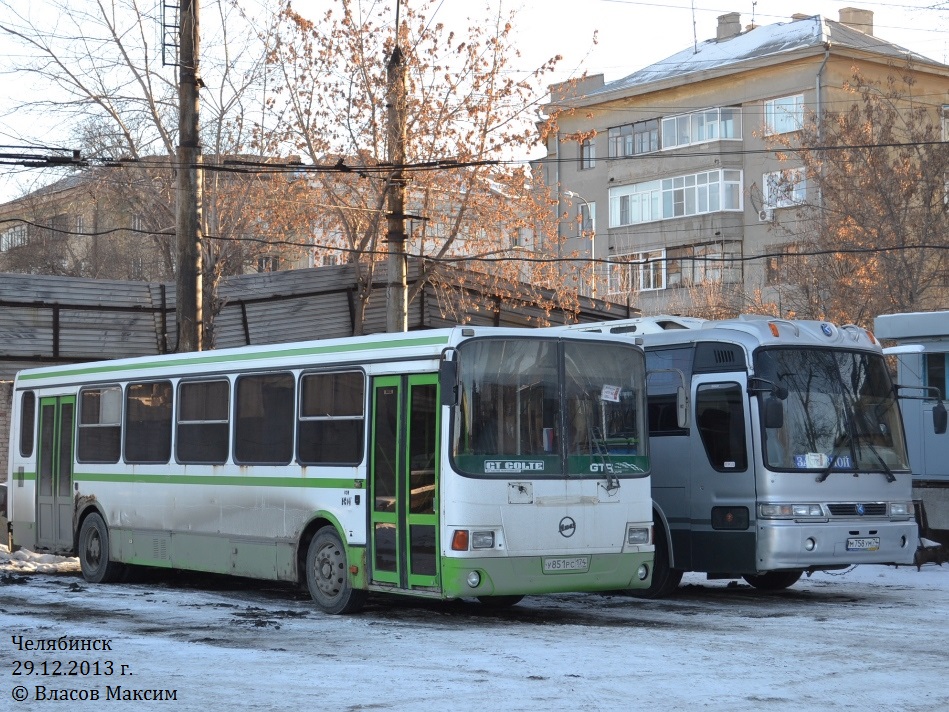 Челябинская область, ЛиАЗ-5256.35-01 № У 851 РС 174