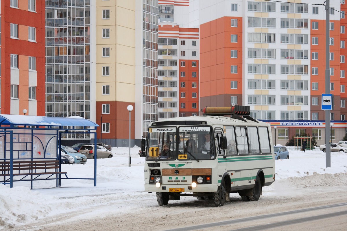 Томская область, ПАЗ-32051-110 № ВС 947 70