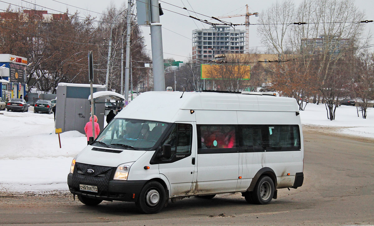 Novosibirsk region, Nizhegorodets-222709  (Ford Transit) Nr. С 451 ОЕ 154
