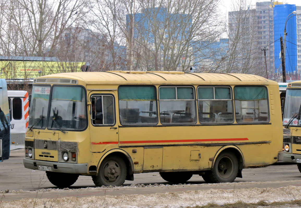 Нижегородская область, ПАЗ-32054 № К 728 СС 152