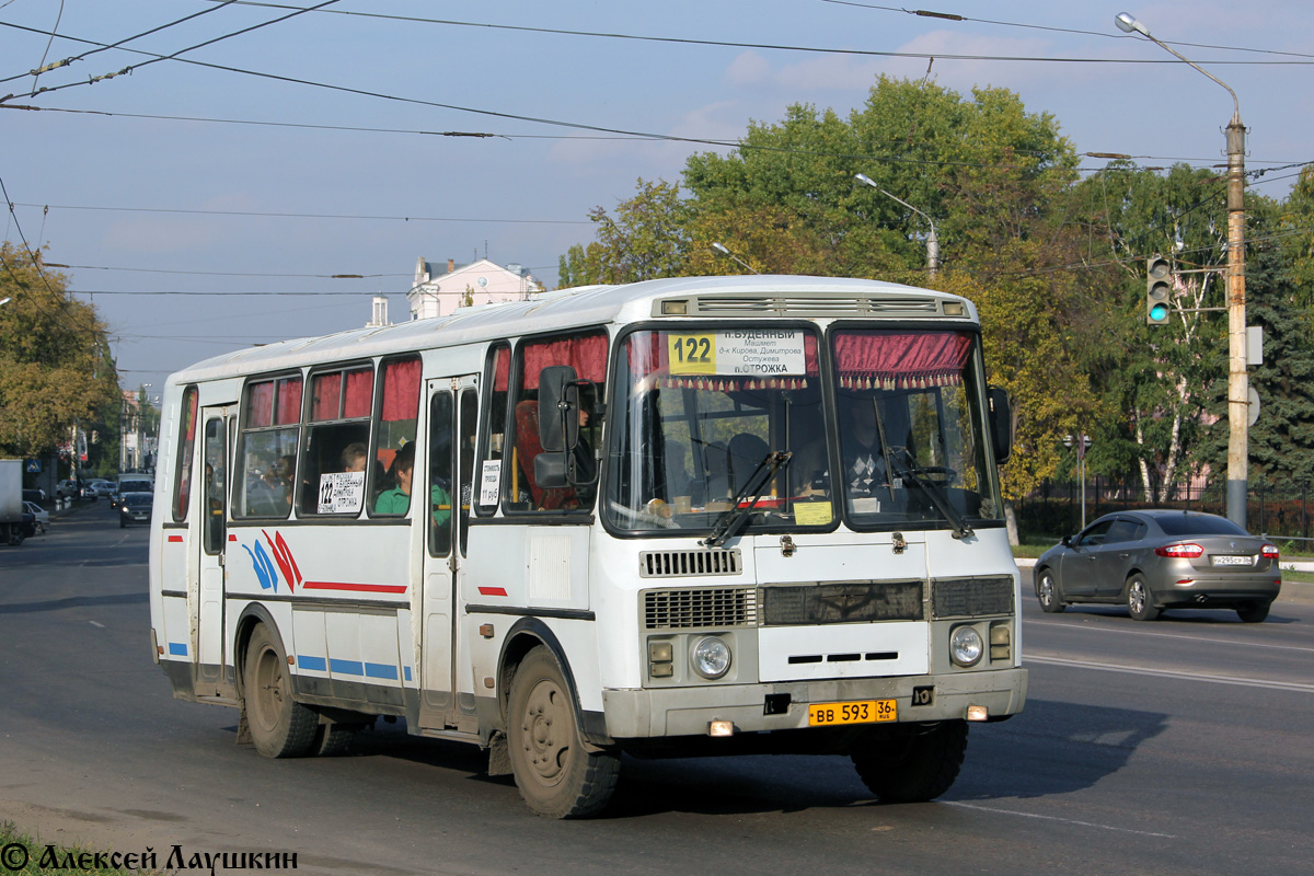 Воронежская область, ПАЗ-4234 № ВВ 593 36