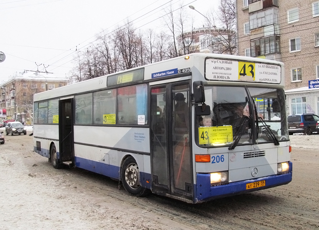 Пермский край, Mercedes-Benz O405 № АТ 239 59