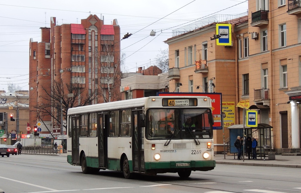 Sankt Peterburgas, LiAZ-5256.25 Nr. 2269