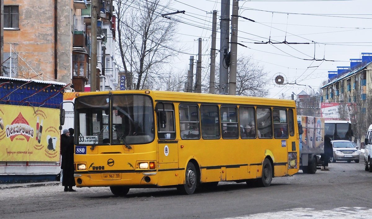 Omsk region, LiAZ-5256.45 č. 880