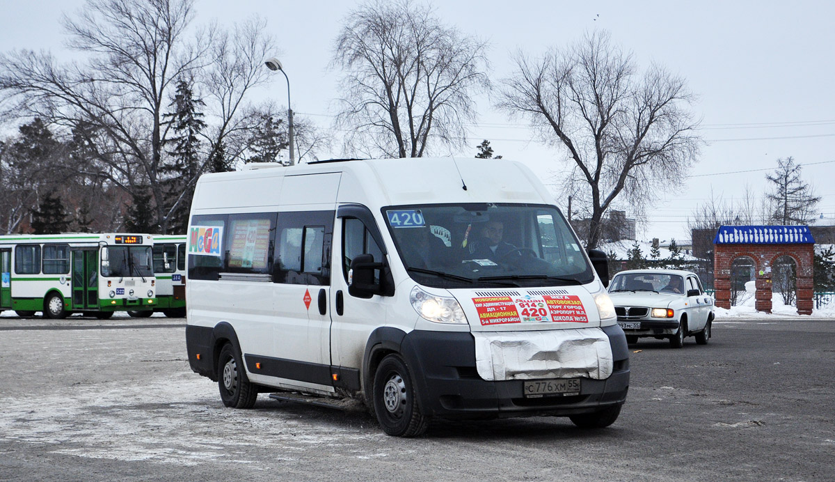 Омская область, Промтех-22437* (Peugeot Boxer) № С 776 ХМ 55