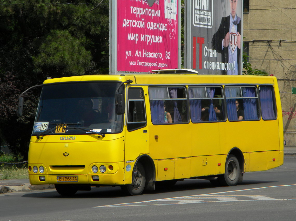 Одесская область, Богдан А09202 № BH 3958 AA