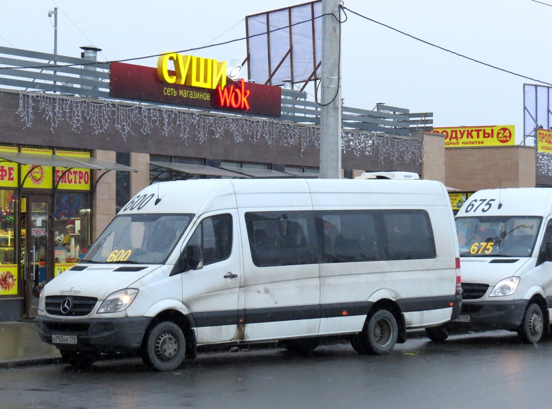 Санкт-Петербург, Луидор-22360C (MB Sprinter) № В 793 НК 178