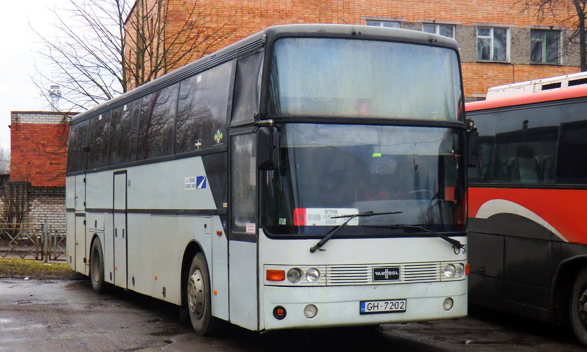 Латвия, Van Hool T815 Acron № 50