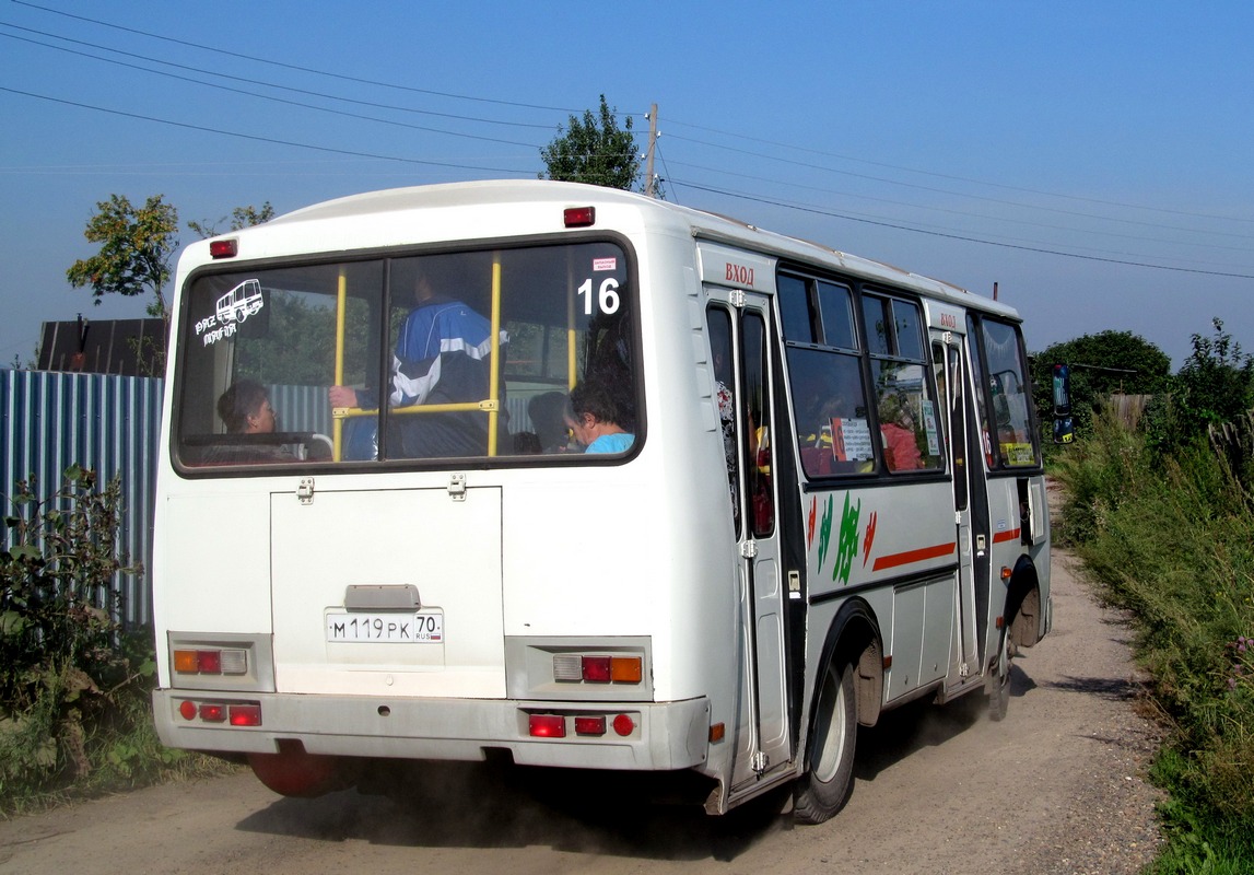 Томская область, ПАЗ-32054 № М 119 РК 70