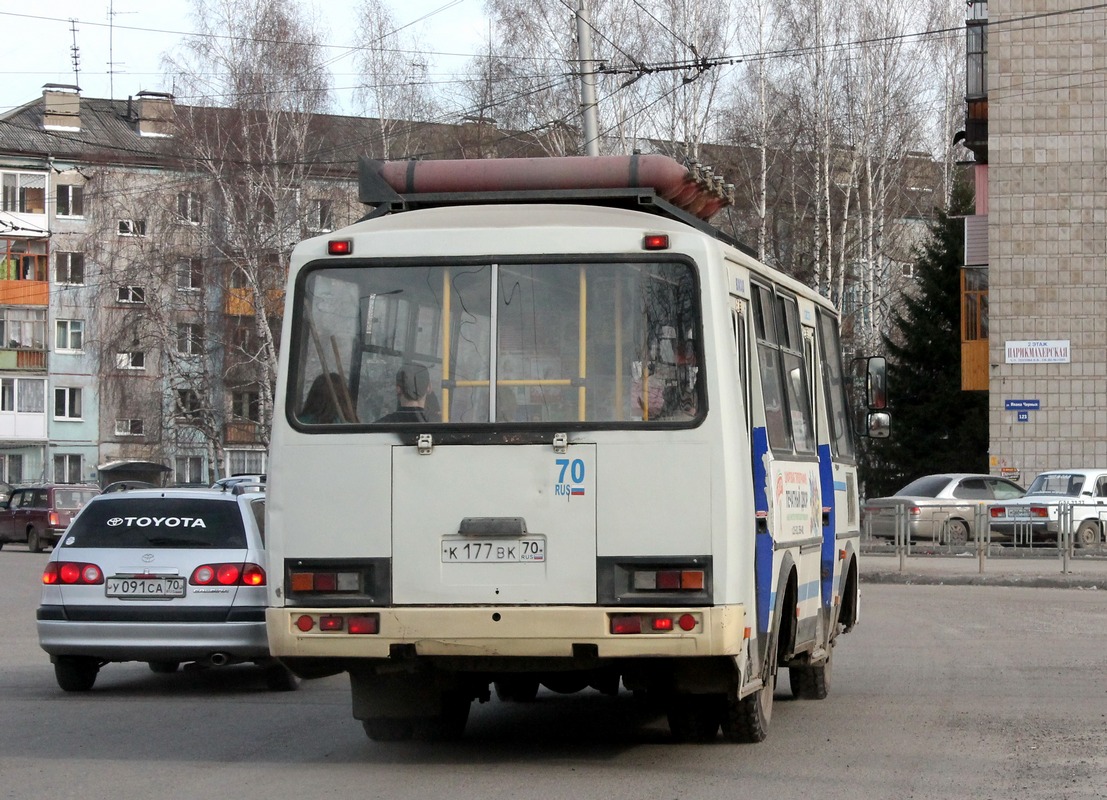 Томская область, ПАЗ-32054 № К 177 ВК 70