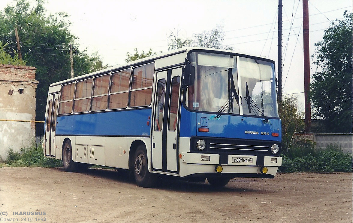 Самарская область, Ikarus 260.51F № У 691 МА 63; Самарская область — Фотографии XX века