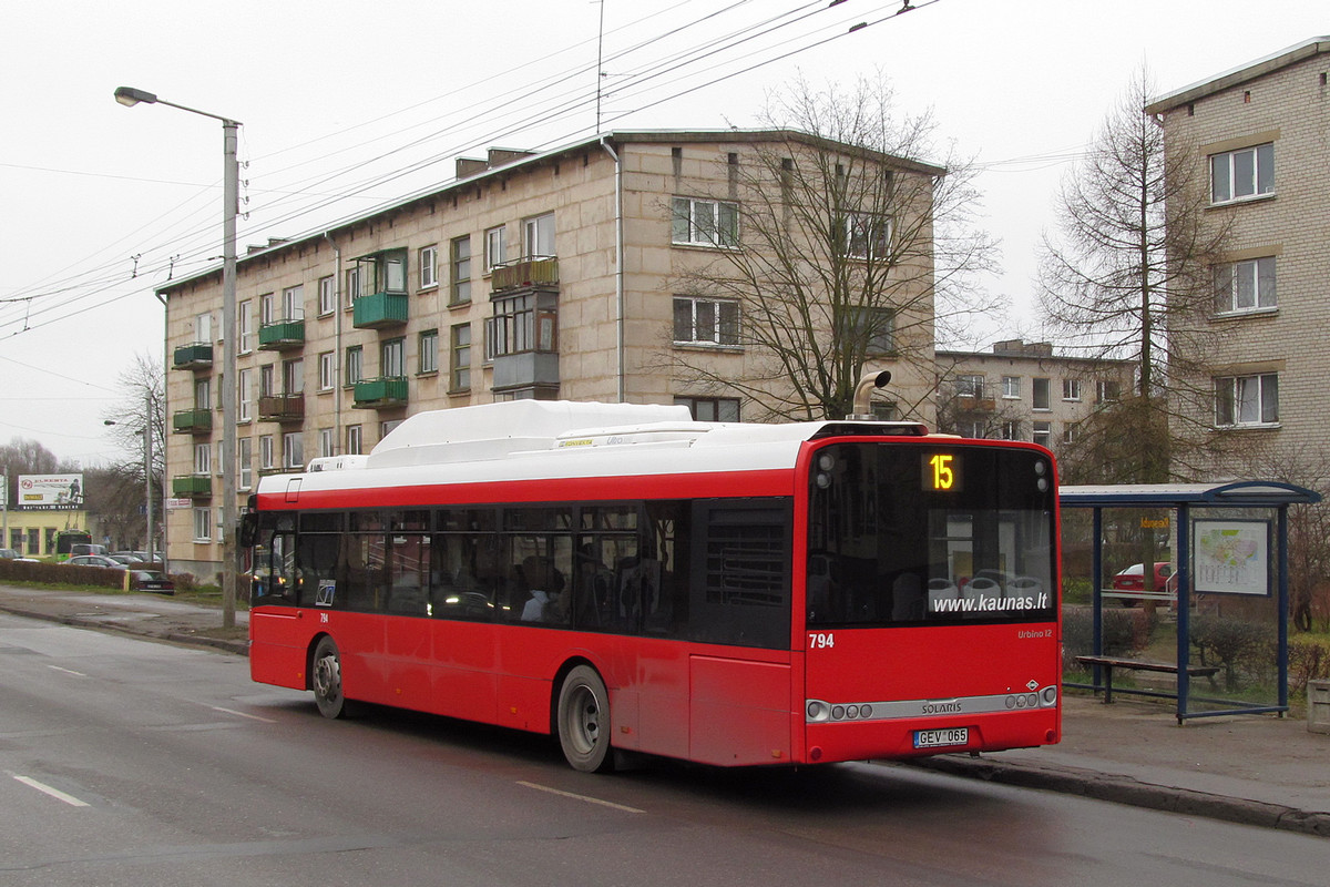 Литва, Solaris Urbino III 12 CNG № 794