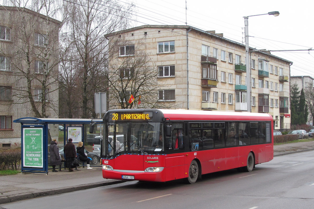 Литва, Solaris Urbino II 12 № 622