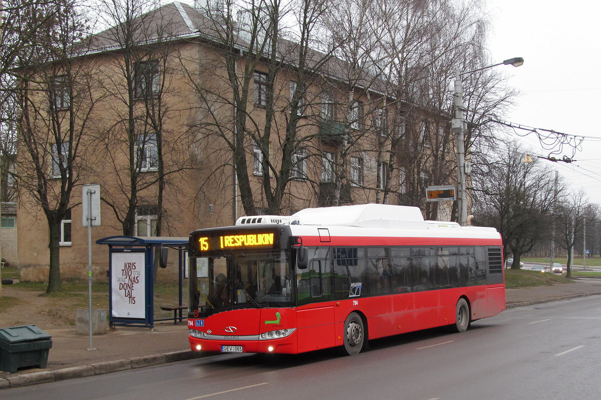 Литва, Solaris Urbino III 12 CNG № 794