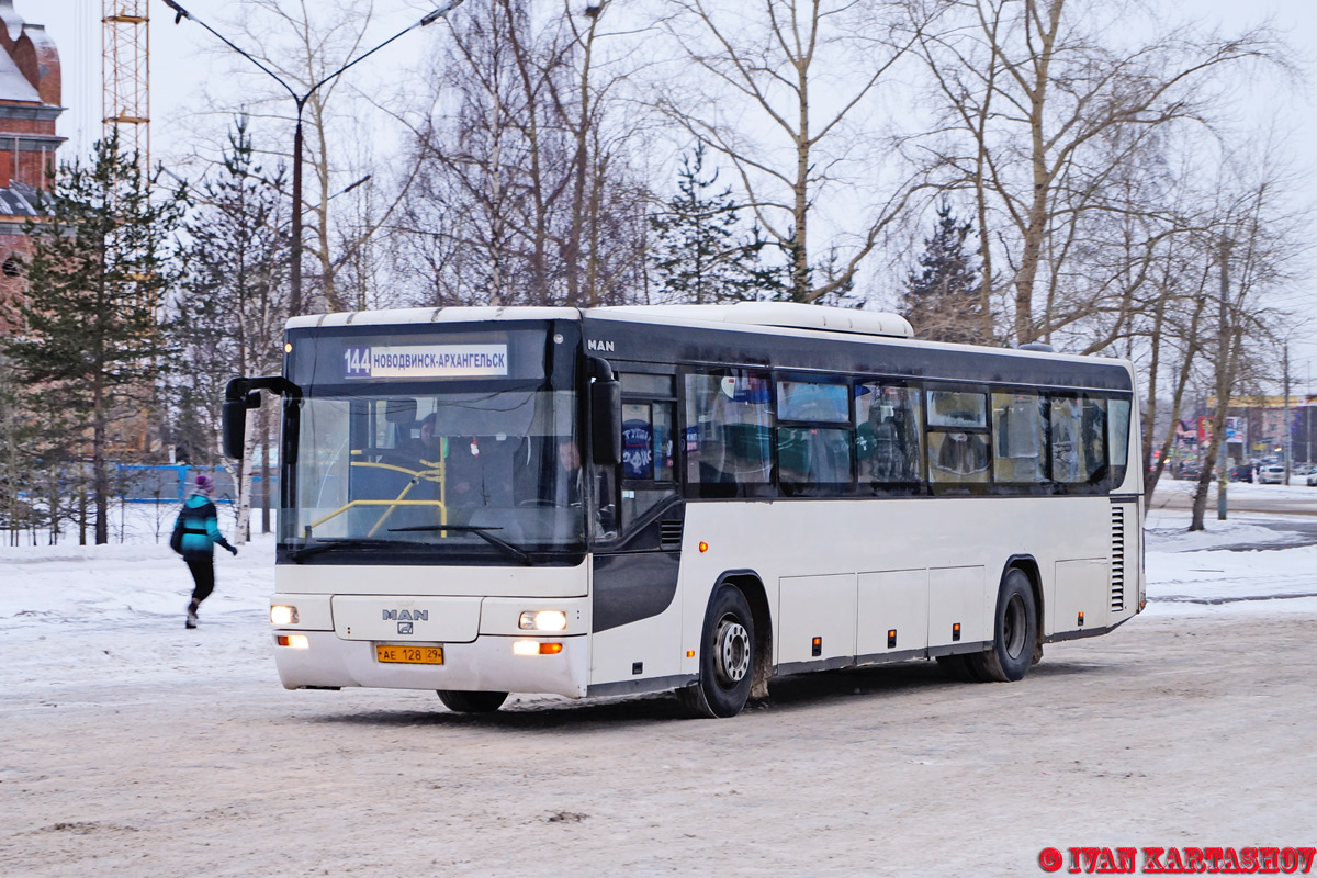 Архангельская область, MAN A72 Lion's Classic SÜ283 № АЕ 128 29