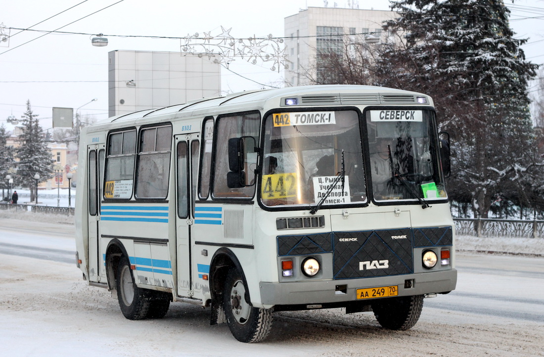 Томская область, ПАЗ-32054 № АА 249 70