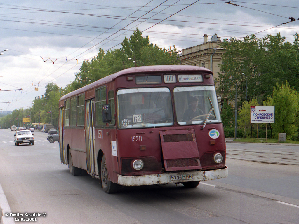 Москва, ЛиАЗ-677МБ № 15211