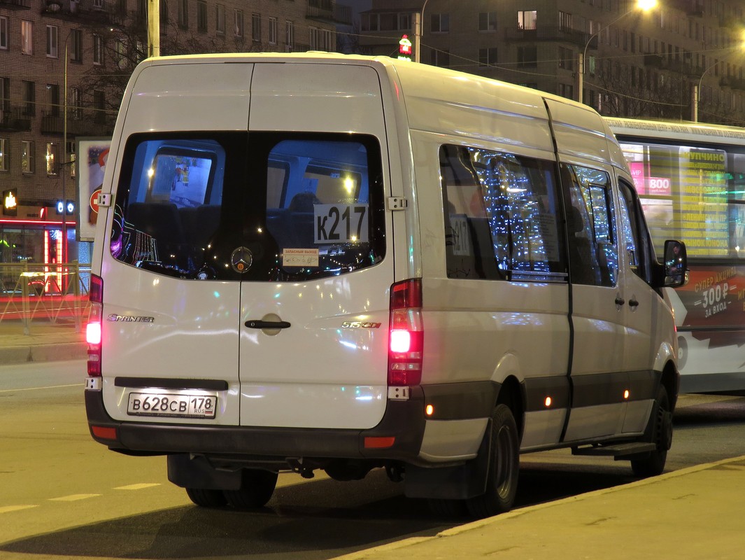 Санкт-Петербург, Луидор-22360C (MB Sprinter) № В 628 СВ 178