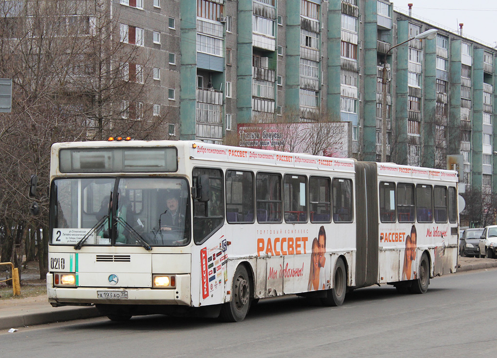 Вологодская область, ГолАЗ-АКА-6226 № 0210