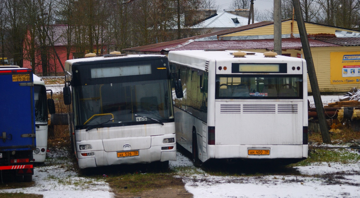 Санкт-Петербург, Yutong ZK6118HGA № АК 526 78; Санкт-Петербург, Yutong ZK6118HGA № АМ 400 78