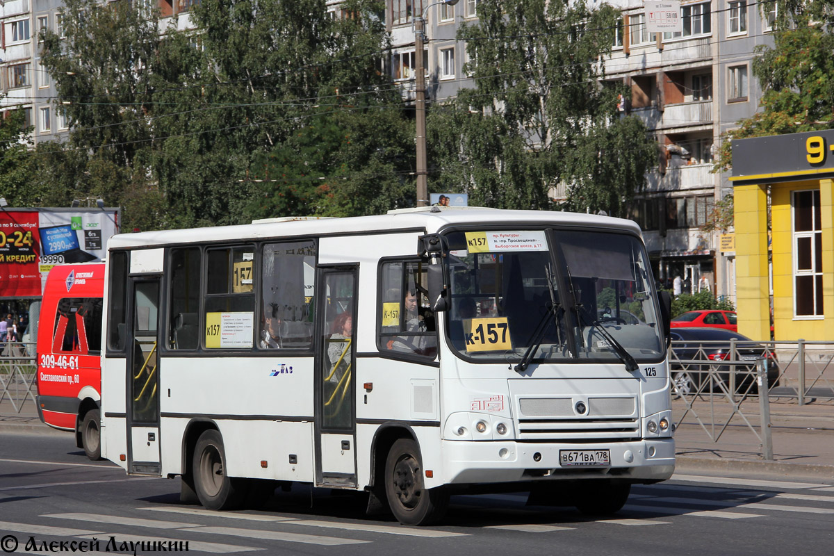 Санкт-Петербург, ПАЗ-320402-03 № 125