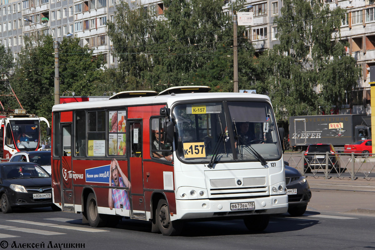 Санкт-Петербург, ПАЗ-320402-03 № 127