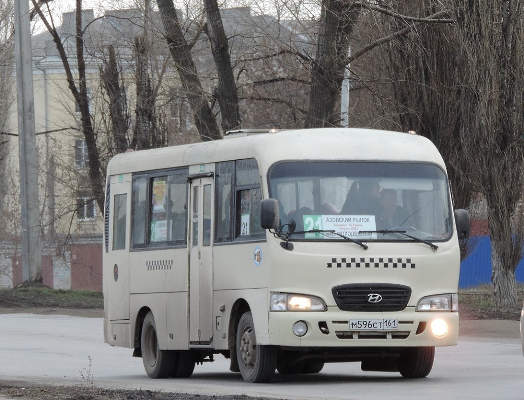 Ростовская область, Hyundai County SWB C08 (РЗГА) № М 596 СТ 161