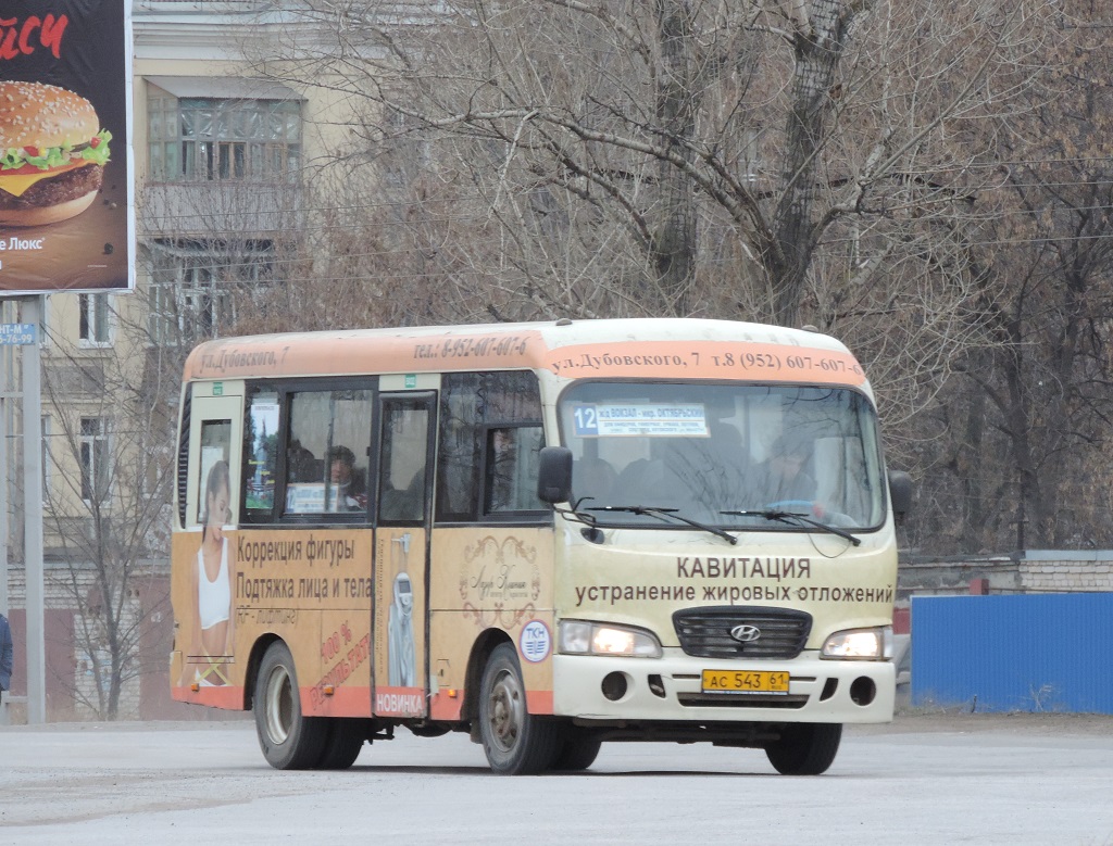 Ростовская область, Hyundai County SWB C08 (РЗГА) № АС 543 61