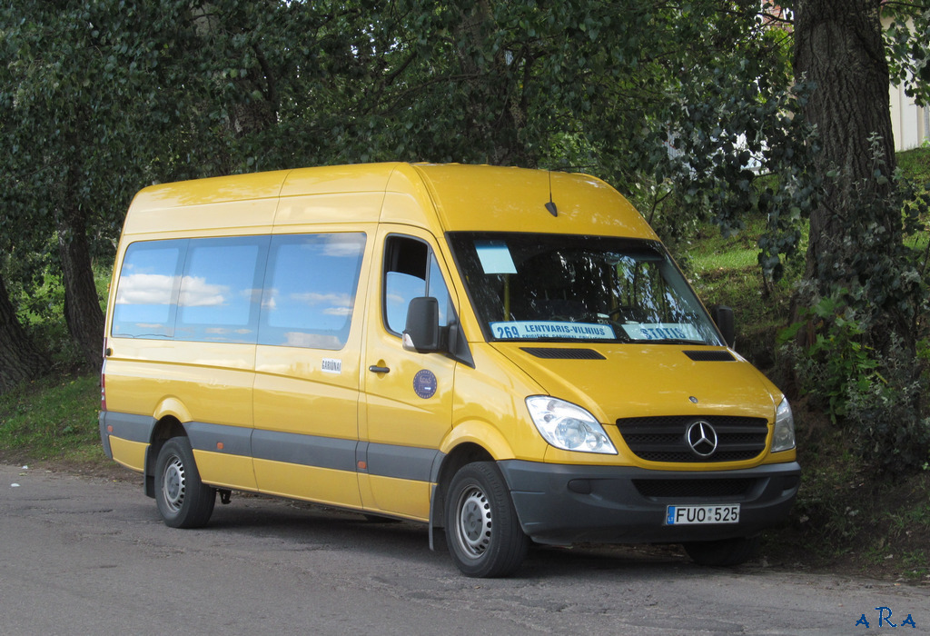 Литва, Mercedes-Benz Sprinter W906 311CDI № FUO 525