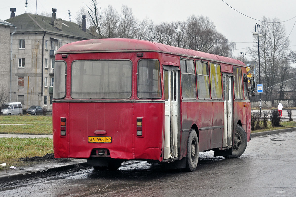 Ленинградская область, ЛиАЗ-677М (БАРЗ) № АВ 495 47