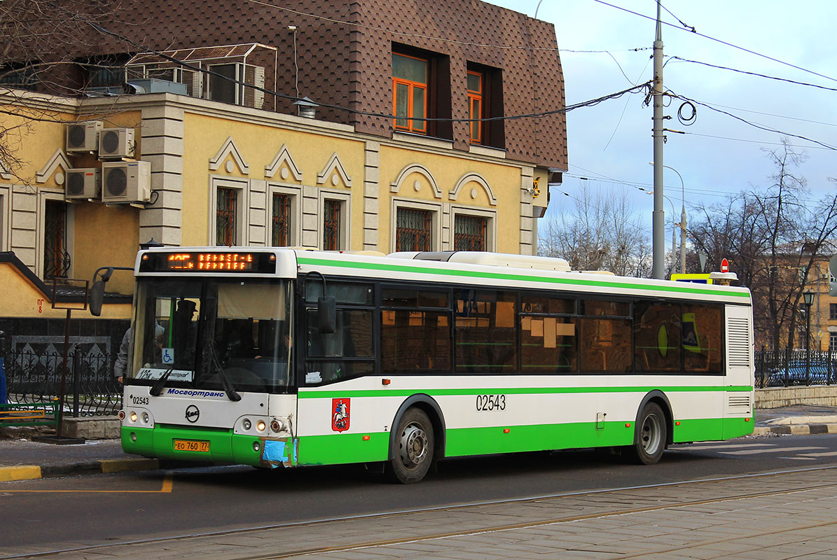 Москва, ЛиАЗ-5292.21 № 02543