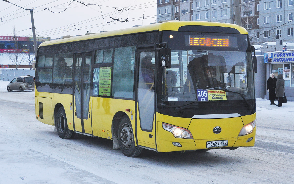 Omsk region, Yutong ZK6852HG Nr. Т 342 АН 55