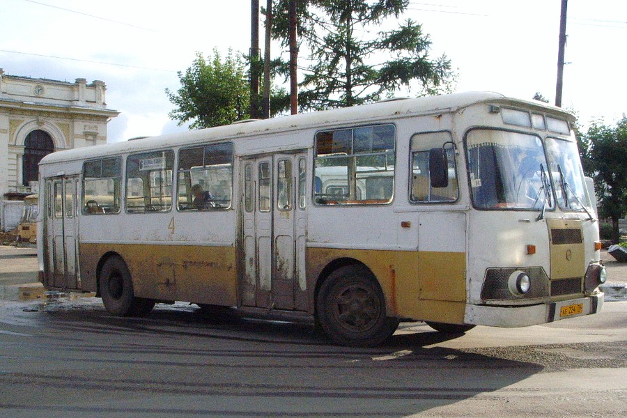 Yaroslavl region, LiAZ-677M (VMZ, Rybinsk) Nr. 4