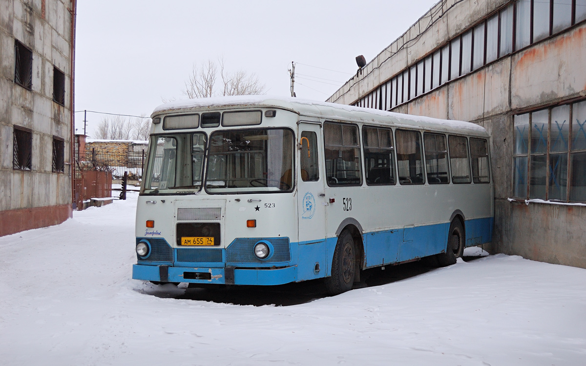 Челябинская область, ЛиАЗ-677М (ТоАЗ) № 523